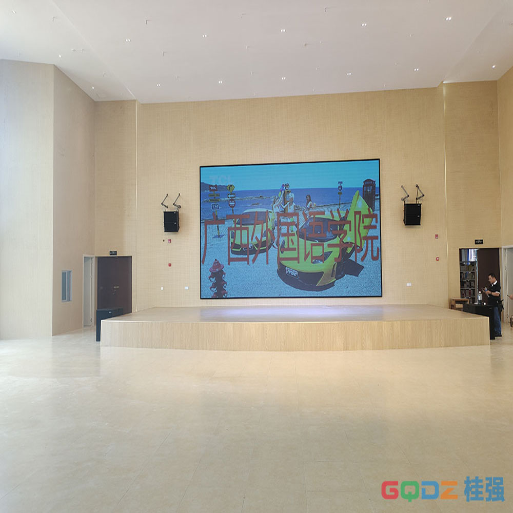 扶綏 外國語學校 P3全彩LED屏  36平米