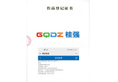 作品登記證書 (作品展示)